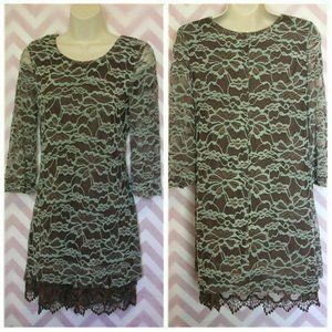 NWT Young Essence Ruffle Hem Tunic Size S MSRP $68